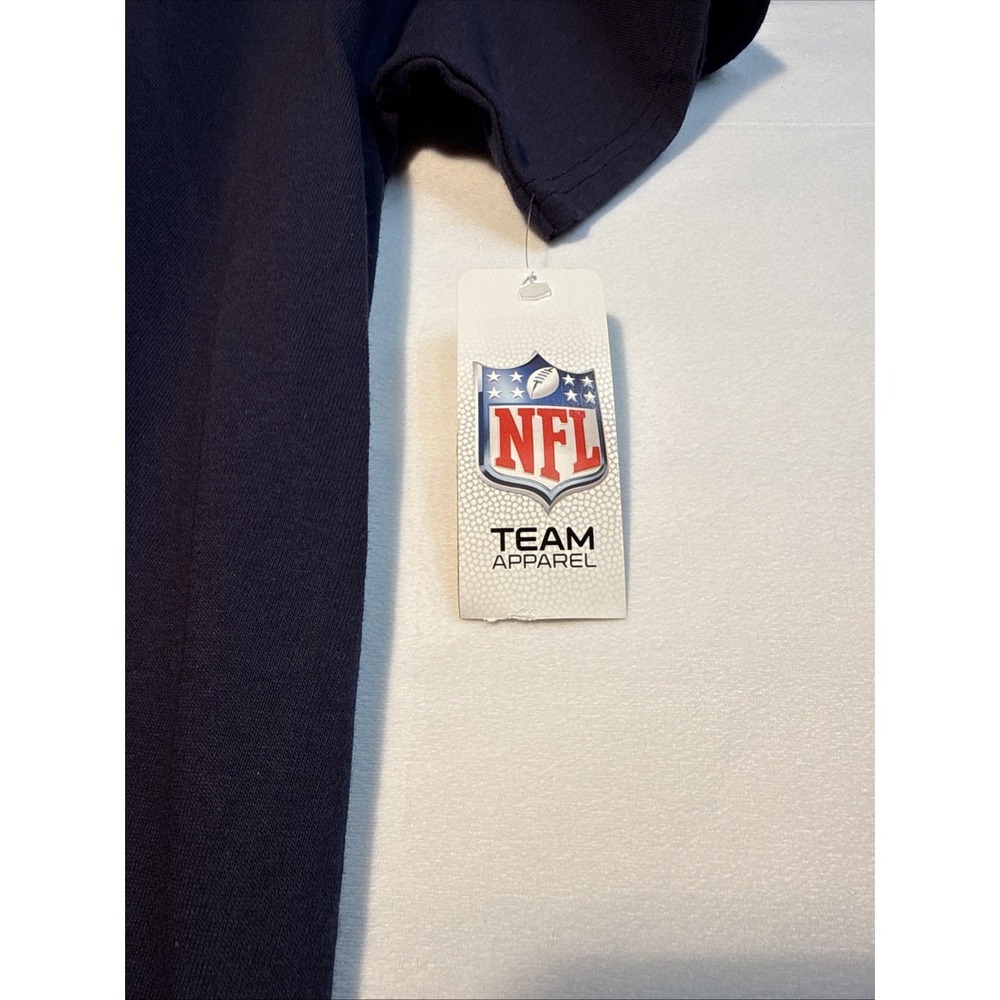 NWT NFL Team Apparel Chicago Bears Justin Fields Men T-Shirt, Size Medium , Blue - Picture 5 of 9